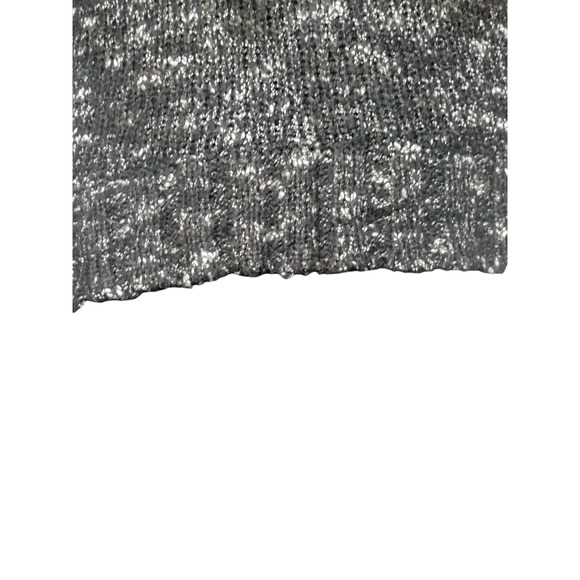 Sweater Project Sweater Short Sleeves Cuffed Pullover Knit Black Womens Large - Picture 8 of 9